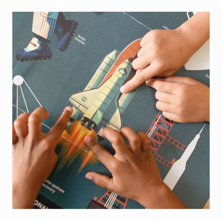 Produktbild: POPPIK - Lernposter & Sticker Astronomie
