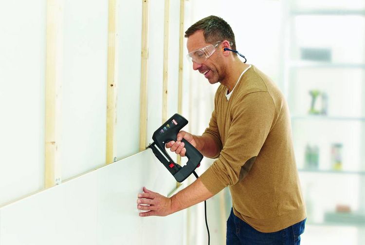 Produktbild: Novus Tools J-165 EAD 105112200 Elektrotacker Klammerntyp Typ 53, Typ 53F Klammernl&auml;nge 8 - 18 mm