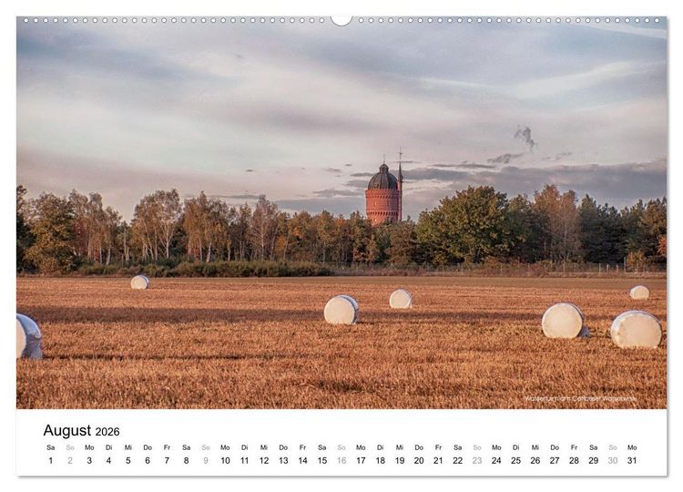 Produktbild: Die Lausitz - Region im Wandel (Wandkalender 2026 DIN A2 quer), CALVENDO Monatskalender
