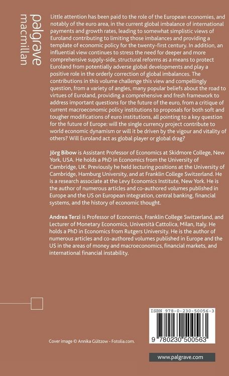Produktbild: Euroland and the World Economy