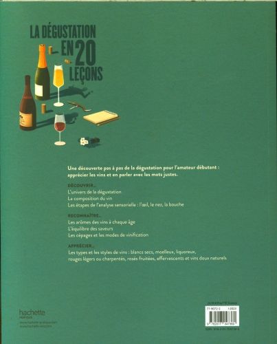 Produktbild: La d&eacute;gustation en 20 le&ccedil;ons