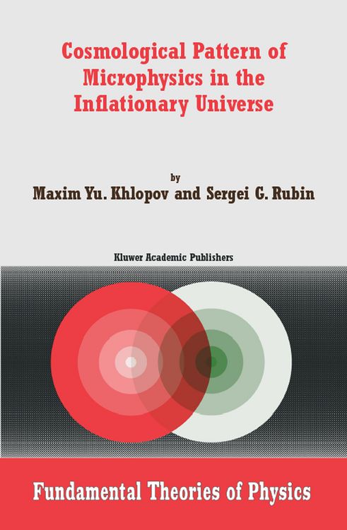 Produktbild: Cosmological Pattern of Microphysics in the Inflationary Universe