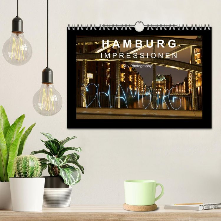Produktbild: Hamburg - Impressionen (Wandkalender 2026 DIN A4 quer), CALVENDO Monatskalender