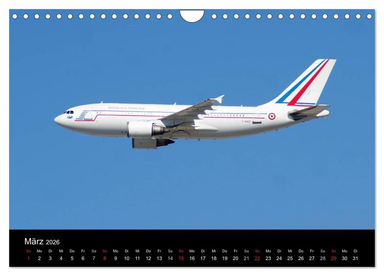 Produktbild: Milit&auml;r - Flugzeuge (Wandkalender 2026 DIN A4 quer), CALVENDO Monatskalender