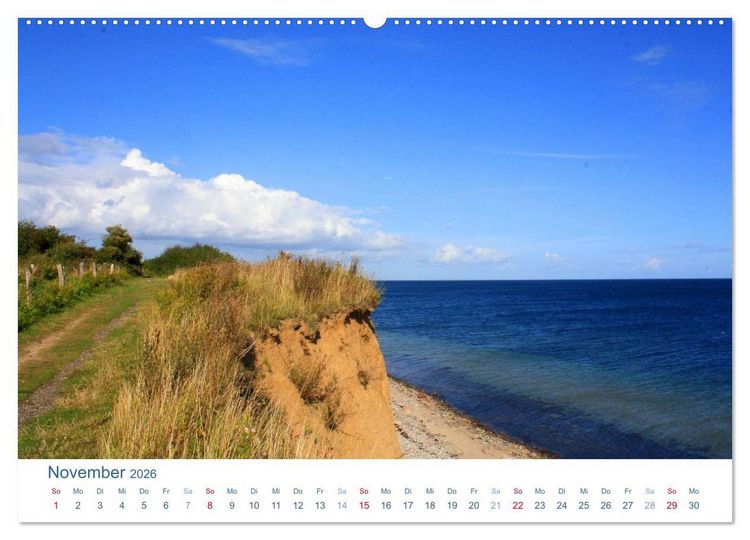 Produktbild: Schwansen 2026. Impressionen zwischen Schlei und Ostsee (Wandkalender 2026 DIN A2 quer), CALVENDO Monatskalender