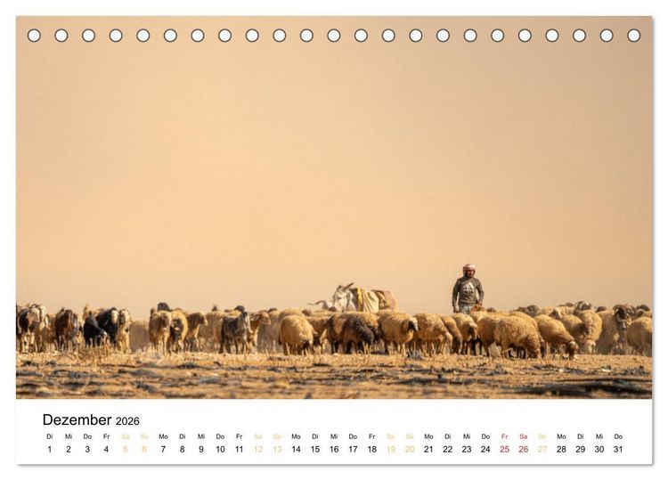 Produktbild: Jordanien - Land zwischen Antike und Moderne (Tischkalender 2026 DIN A5 quer), CALVENDO Monatskalender