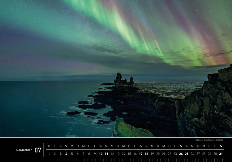 Produktbild: Nordlichter Premiumkalender 2027