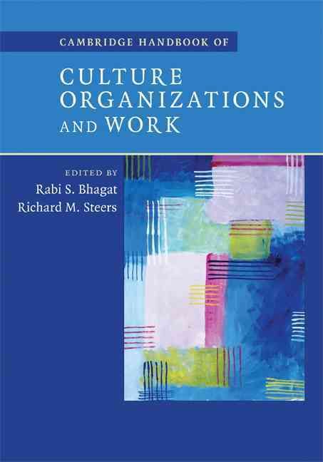 Produktbild: Camb Handbk Culture Organizat Work