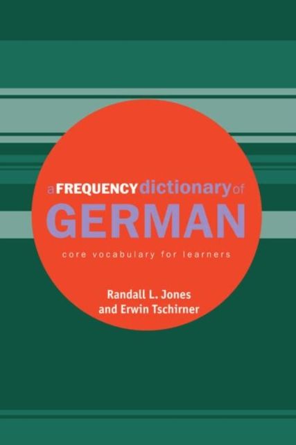 Produktbild: A Frequency Dictionary of German