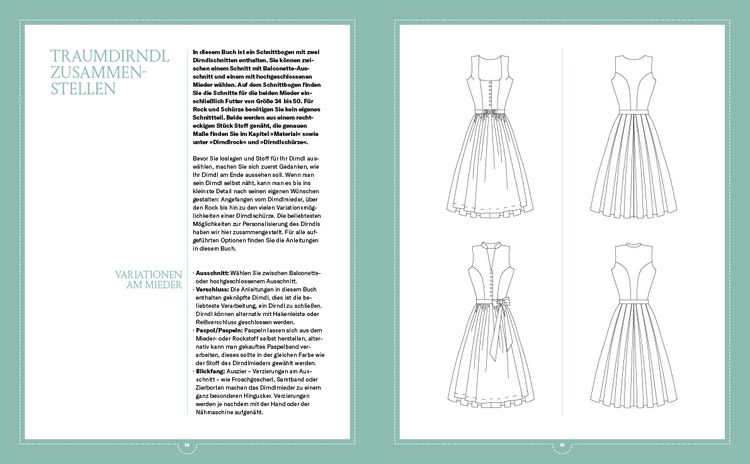 Produktbild: Mein selbst gen&auml;htes Dirndl