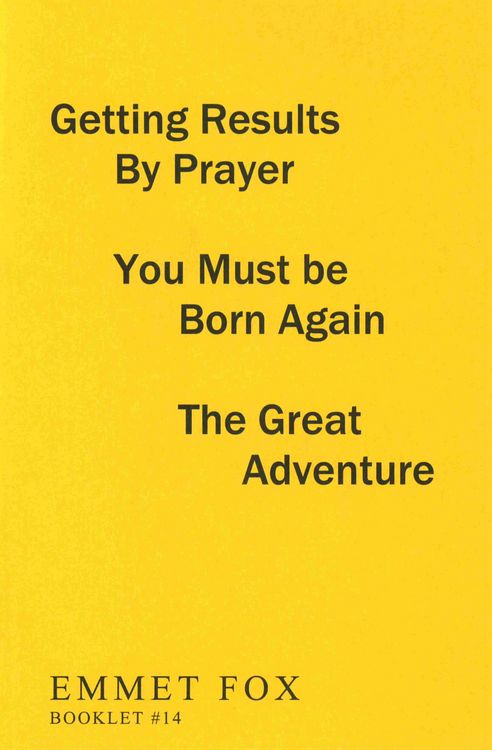 Produktbild: Getting Results by Prayer; You Must Be Born Again; The Great Adventure (#14)