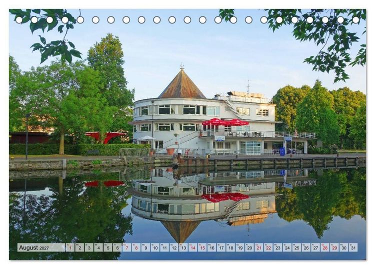 Produktbild: Bauhaus-Architektur im Ruhrgebiet (Tischkalender 2027 DIN A5 quer), CALVENDO Monatskalender