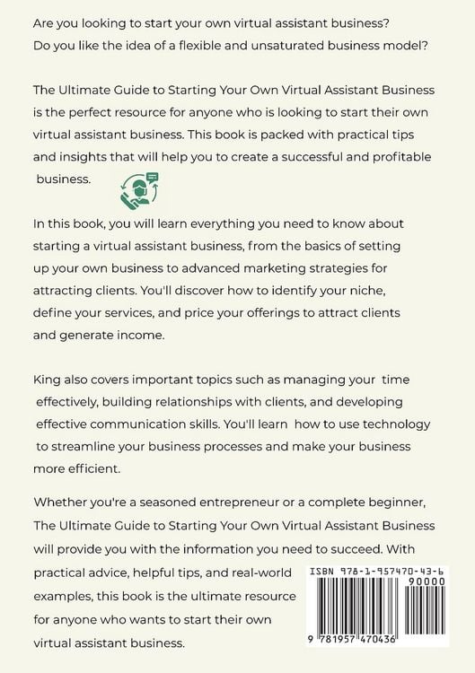 Produktbild: The Ultimate Guide to Starting Your Own Virtual Assistant Business