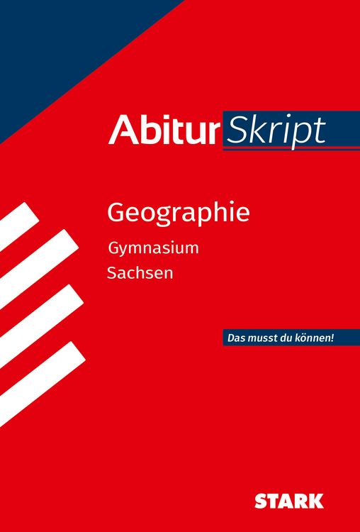 Produktbild: STARK Geographie - AbiturSkript Sachsen