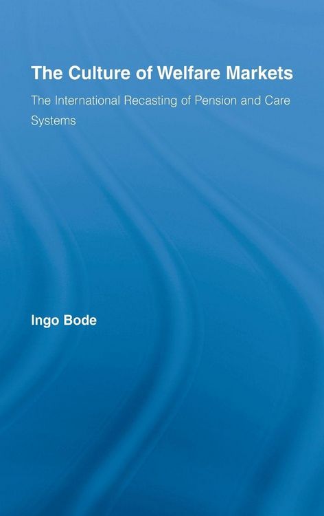 Produktbild: The Culture of Welfare Markets
