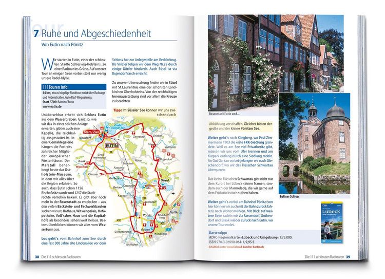 Produktbild: BVA Die 111 sch&ouml;nsten Radtouren in Deutschland