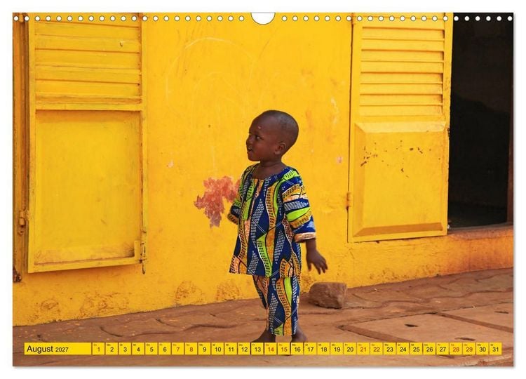 Produktbild: Benin M&auml;rkte Farben Voodoo (Wandkalender 2027 DIN A3 quer), CALVENDO Monatskalender