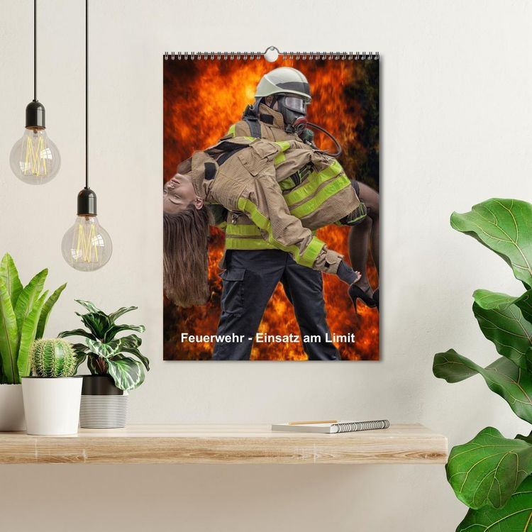 Produktbild: Feuerwehr - Einsatz am Limit (Wandkalender 2026 DIN A3 hoch), CALVENDO Monatskalender