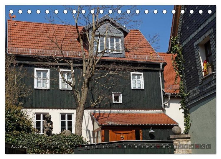 Produktbild: Kleine Perle Weimar-Tiefurt (Tischkalender 2027 DIN A5 quer), CALVENDO Monatskalender