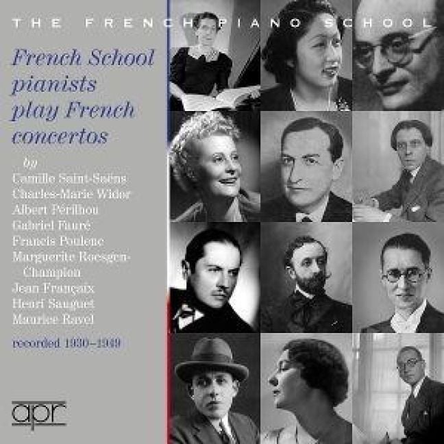 Produktbild: French School Pianists play French Concertos