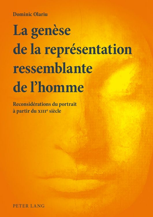 Produktbild: La gen&egrave;se de la repr&eacute;sentation ressemblante de l&rsquo;homme