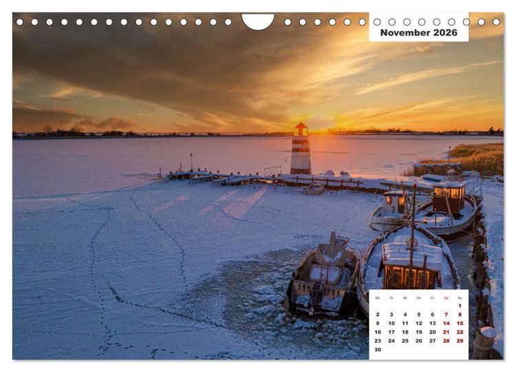Produktbild: R&uuml;gen Panorama (Wandkalender 2026 DIN A4 quer), CALVENDO Monatskalender