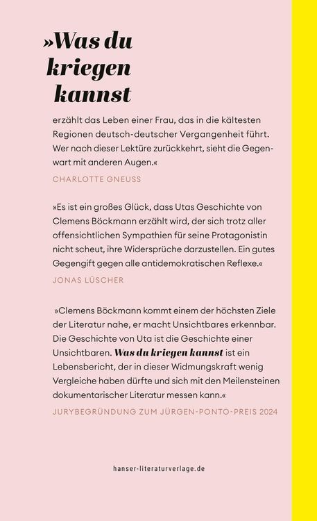 Produktbild: Was du kriegen kannst