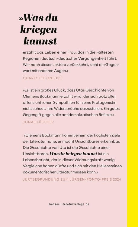 Produktbild: Was du kriegen kannst