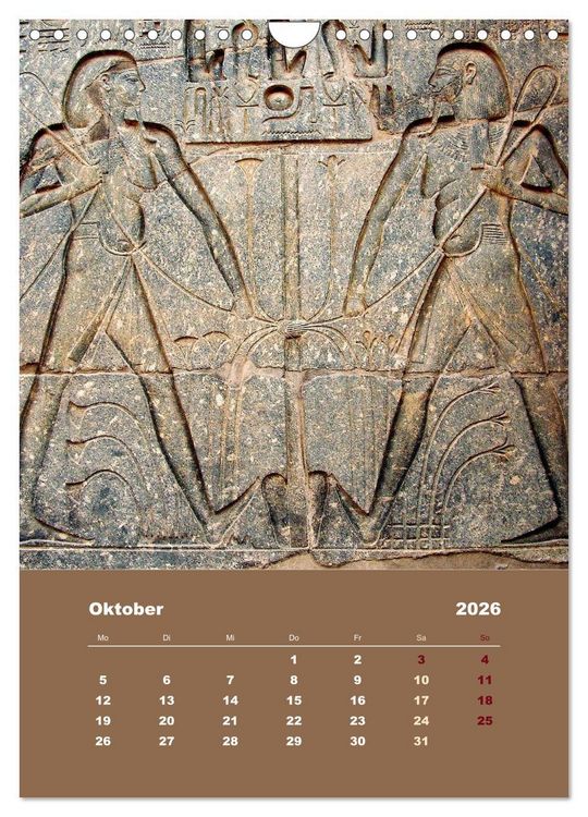 Produktbild: Antikes &Auml;gypten (Wandkalender 2026 DIN A4 hoch), CALVENDO Monatskalender