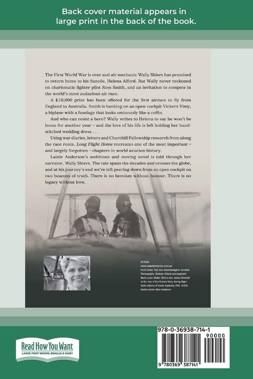 Produktbild: Long Flight Home [16pt Large Print Edition]
