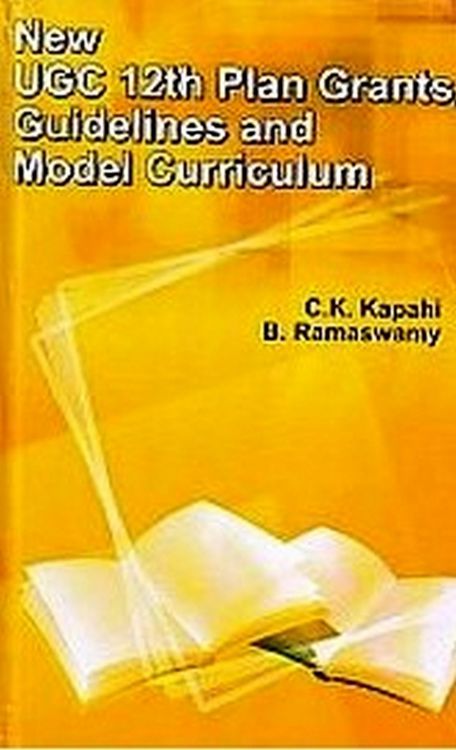 Produktbild: New Ugc 12th Plan Grants, Guidelines and Model Curriculum
