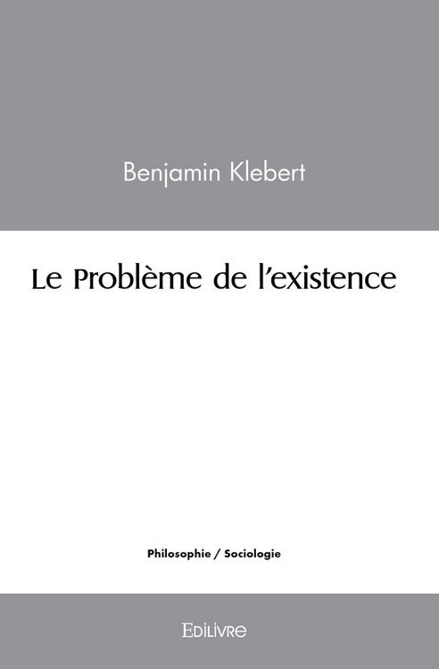 Produktbild: Le probleme de l existence