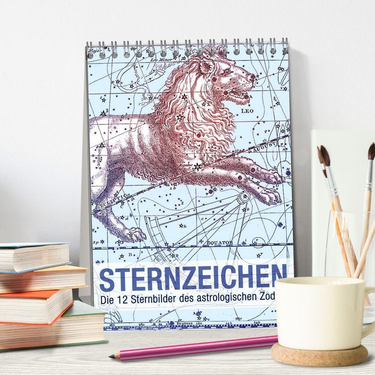 Produktbild: Sternzeichenkalender (Tischkalender 2026 DIN A5 hoch), CALVENDO Monatskalender