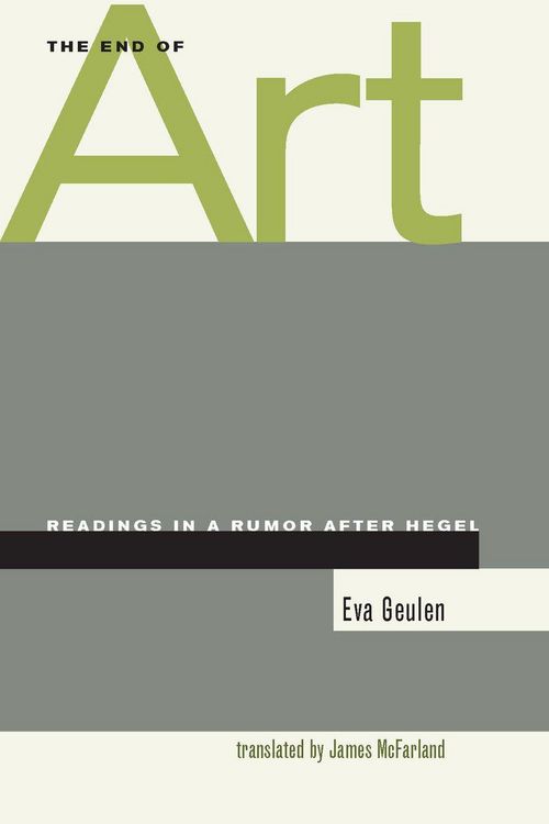 Produktbild: The End of Art