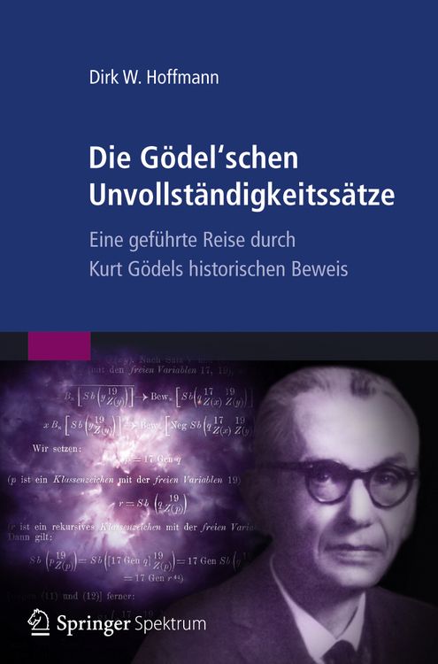 Produktbild: Die G&ouml;del'schen Unvollst&auml;ndigkeitss&auml;tze