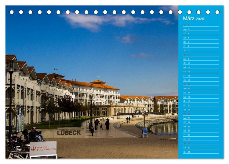 Produktbild: Boltenhagen 2026 (Tischkalender 2026 DIN A5 quer), CALVENDO Monatskalender