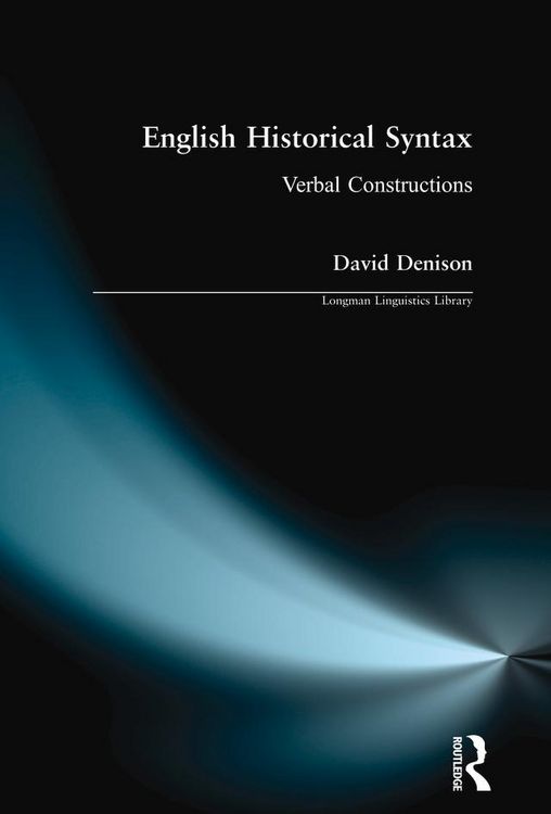 Produktbild: English Historical Syntax