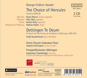 Produktbild: Georg Friedrich H&auml;ndel: The Choice of Hercules HWV