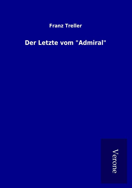 Produktbild: Der Letzte vom "Admiral"