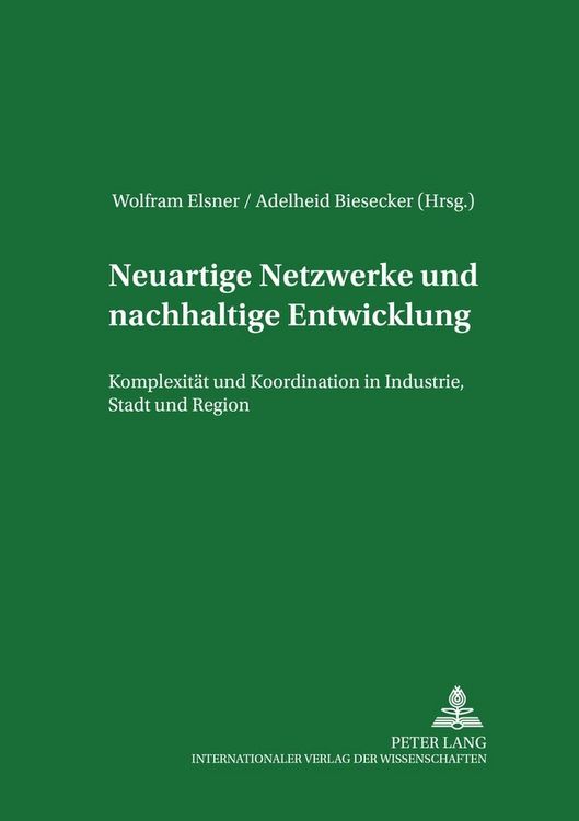 Produktbild: Neuartige Netzwerke und nachhaltige Entwicklung