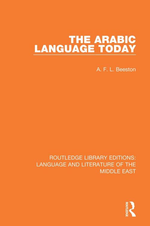 Produktbild: The Arabic Language Today