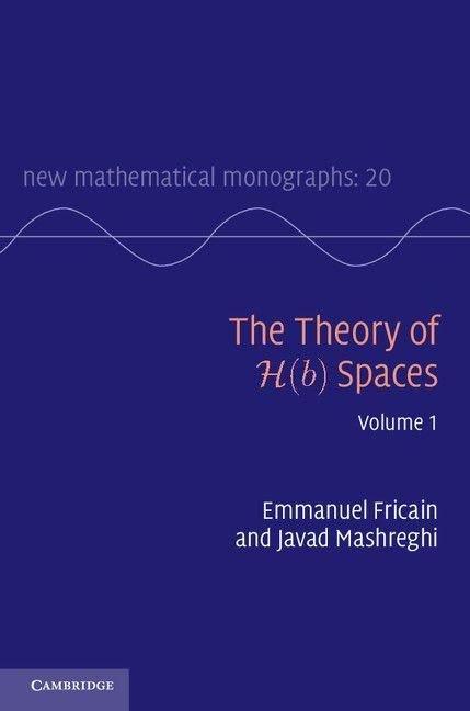 Produktbild: The Theory of H(b) Spaces