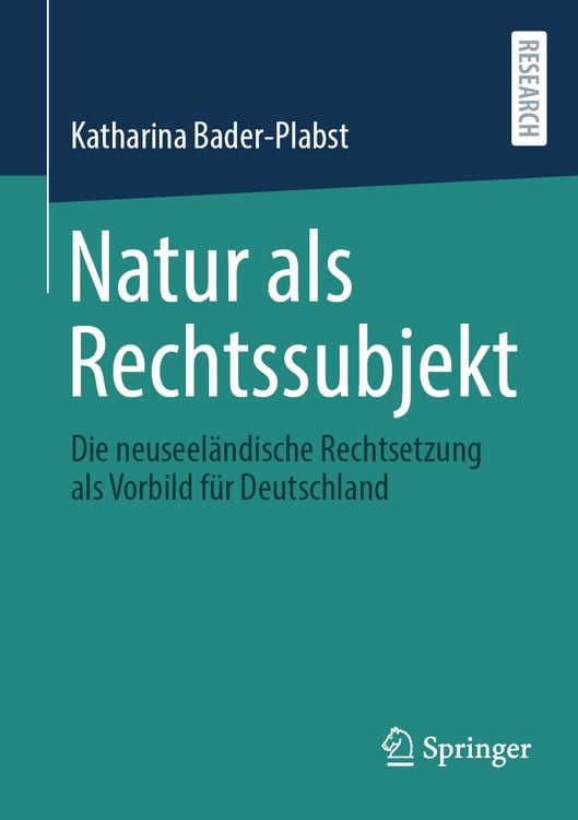 Produktbild: Natur als Rechtssubjekt