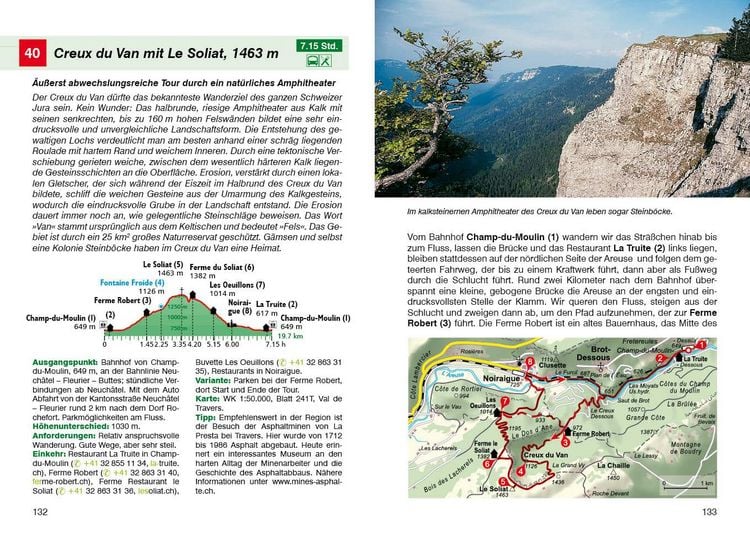 Produktbild: ROTHER Wanderf&uuml;hrer Schweizer Jura