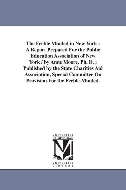 Produktbild: The Feeble Minded in New York