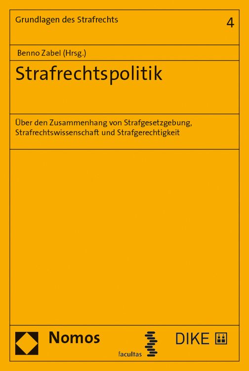 Produktbild: Strafrechtspolitik