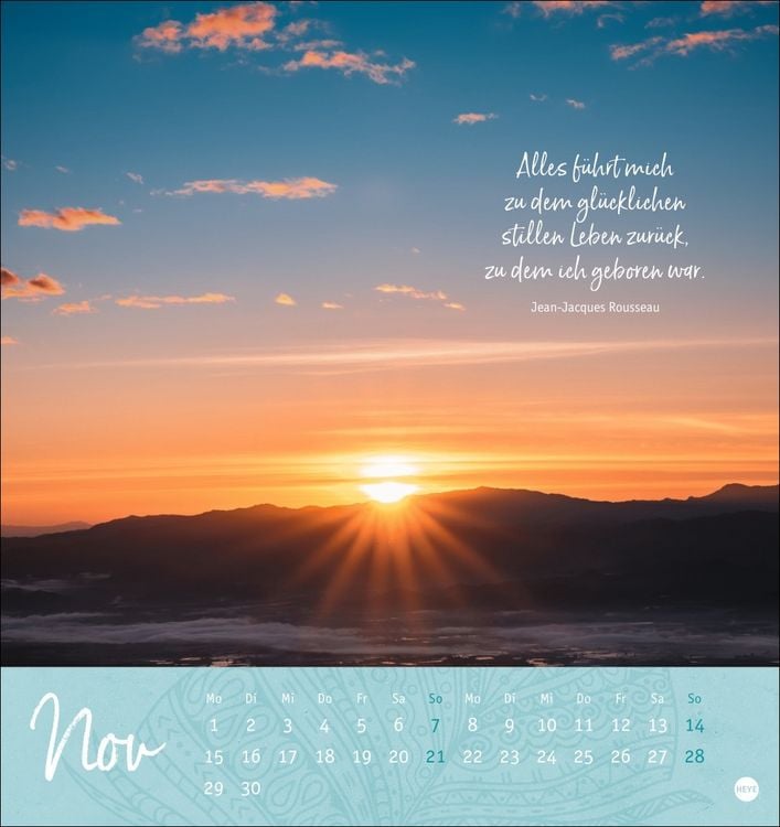 Produktbild: Tage voller Gl&uuml;ck Postkartenkalender 2027