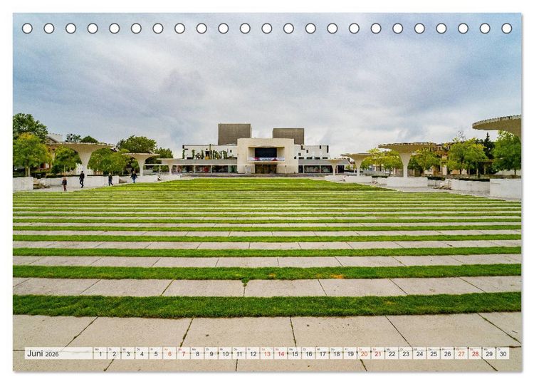 Produktbild: Darmstadt Stadtansichten (Tischkalender 2026 DIN A5 quer), CALVENDO Monatskalender