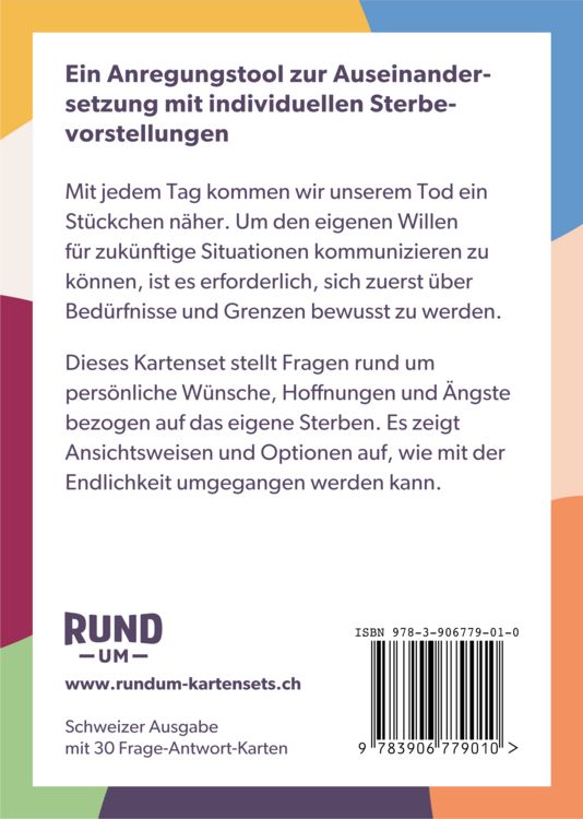 Produktbild: RUND UM Sterbeethik