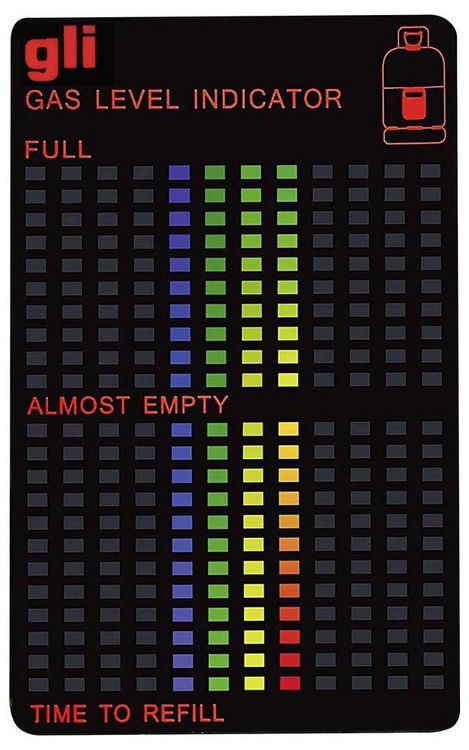 Produktbild: Calima Gas-F&uuml;llstandsmessger&auml;t Magnetfolie 46065
